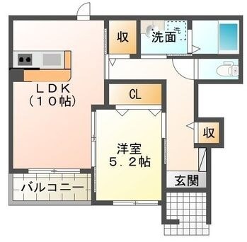 アメニティハイムの物件間取画像
