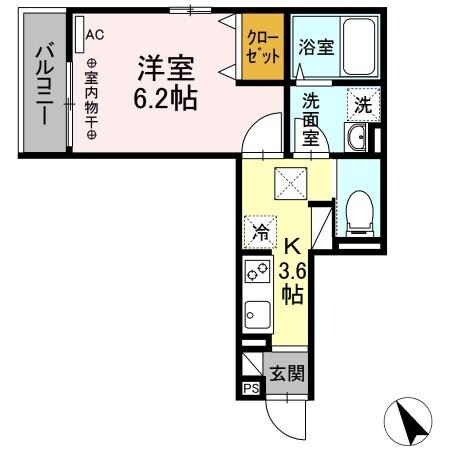 エムズバーレイ湘南平塚の物件間取画像