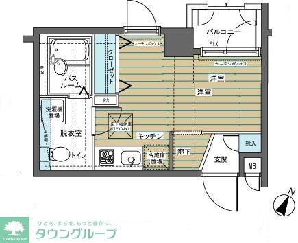 フェニックス目黒の物件間取画像