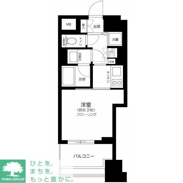 プライア渋谷の物件間取画像