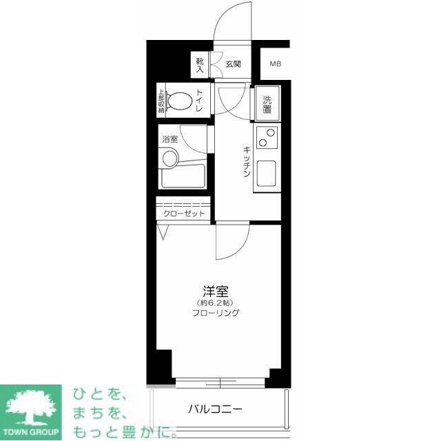 パレステュディオ渋谷ＷＥＳＴの物件間取画像