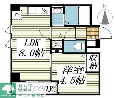 メゾン・ド・ヴィレ 三軒茶屋の物件内観写真