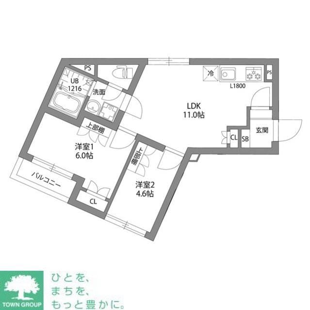 ジェムストーン目黒南の物件間取画像