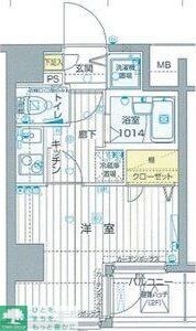 フォレシティ六本木の物件間取画像