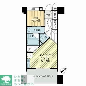 ライオンズシティ恵比寿の物件間取画像