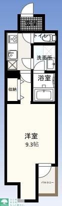 W-gates Towerの物件間取画像