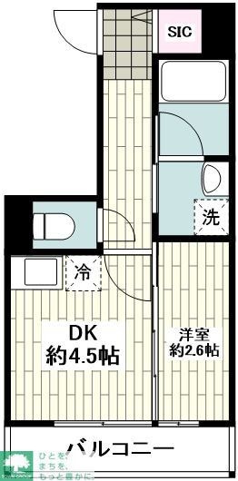 デュオメゾン目黒本町の物件間取画像