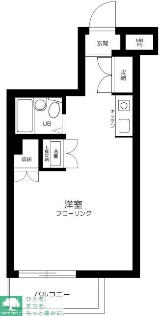 ライベストコート幡ヶ谷の物件間取画像