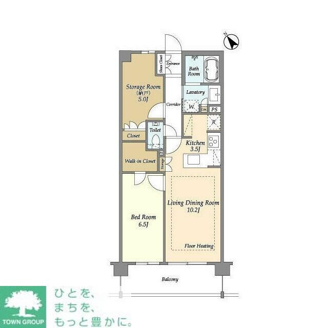 センチュリー尾山台グレイスの物件間取画像