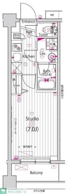 ガーラ・ヒルズ品川下神明の物件間取画像