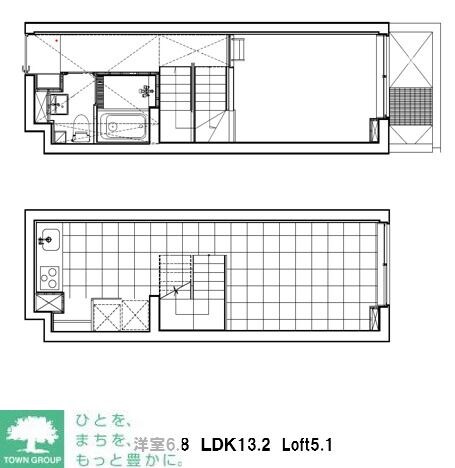 アプリーレ赤坂の物件間取画像