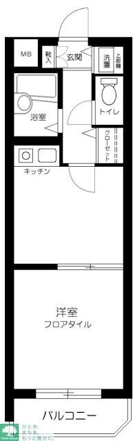 菱和パレス代々木公園の物件間取画像