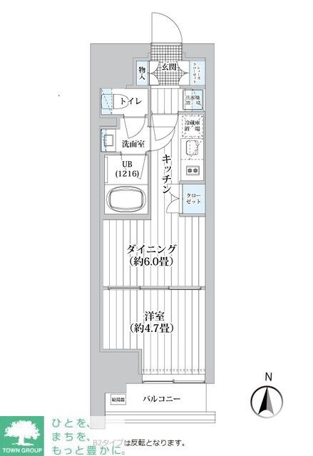 ライオンズフォーシア清澄白河の物件間取画像