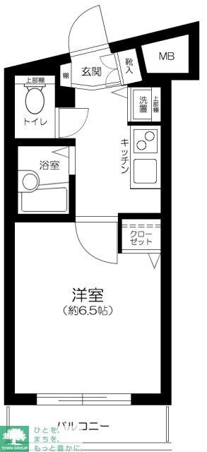 グランド・ガーラ渋谷の物件間取画像