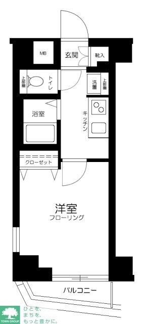 Le-lion代々木の物件間取画像