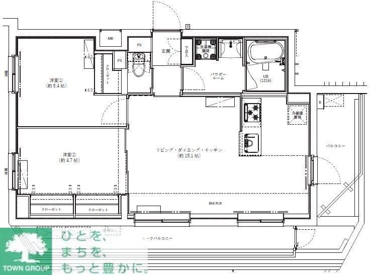 GENOVIA学芸大学の物件間取画像