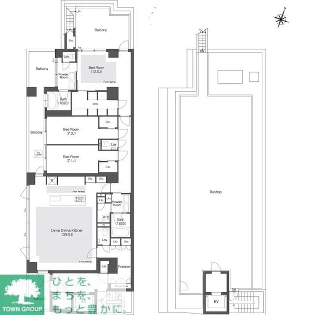 スタイリオ目黒大橋ＨＩＬＬＳＩＤＥの物件間取画像