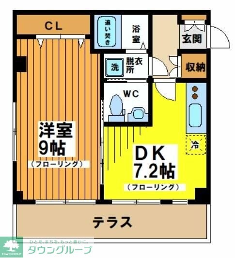 ロイヤルパレス代々木の物件間取画像