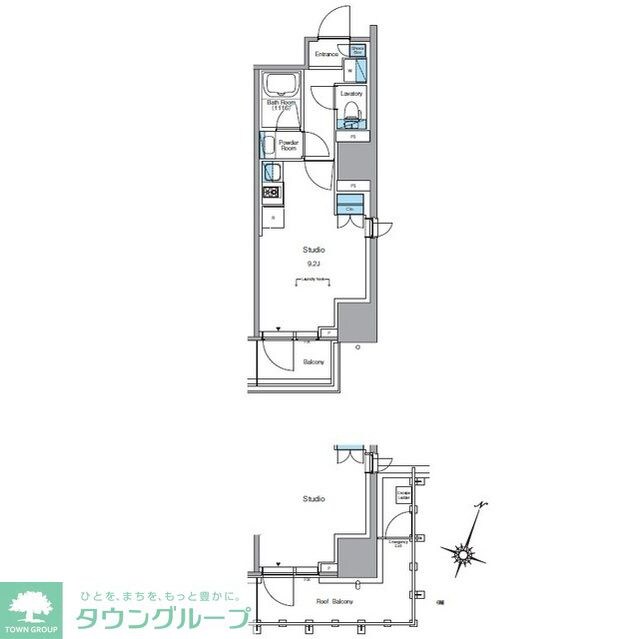 ルフォンプログレ渋谷ヒルトップの物件間取画像