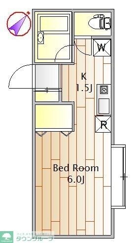 物件間取画像