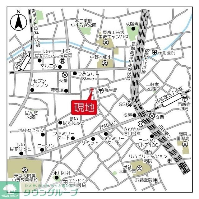 ウェルスクエア西新宿五丁目の物件内観写真