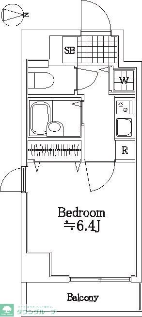 ＯＬＩＯ芝浦の物件間取画像