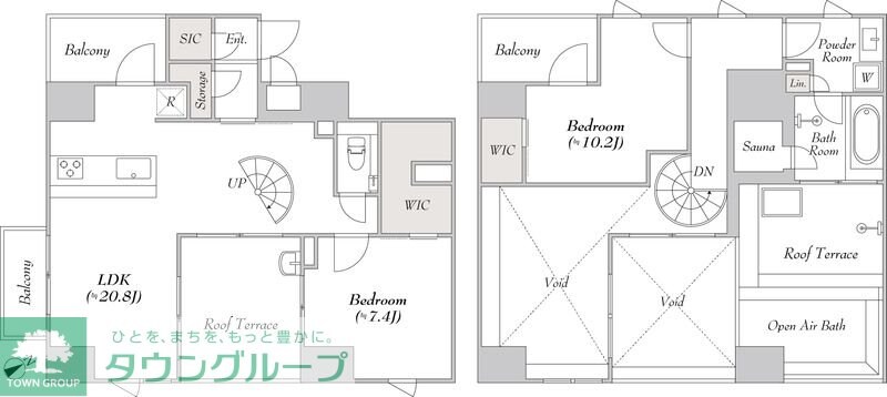 ルミーク三軒茶屋の物件間取画像
