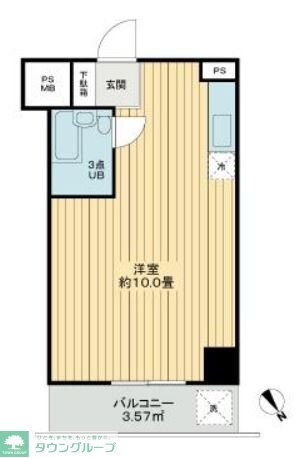 第２２宮庭マンションの物件間取画像