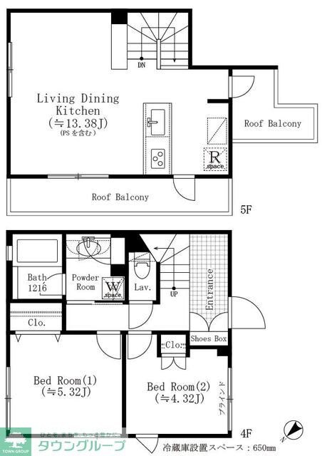 ＡＳＴＩＬＥ目黒不動前の物件間取画像