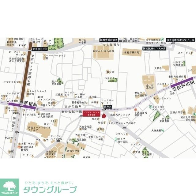 プレール・ドゥーク東新宿IIIの物件内観写真