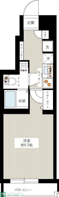 XEBEC池上IIの物件間取画像