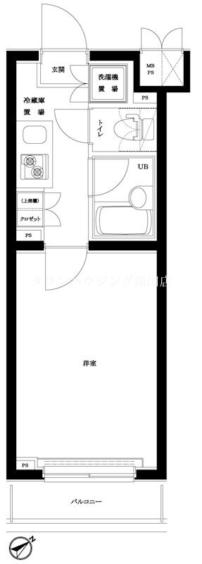 ルーブル蒲田南の物件間取画像