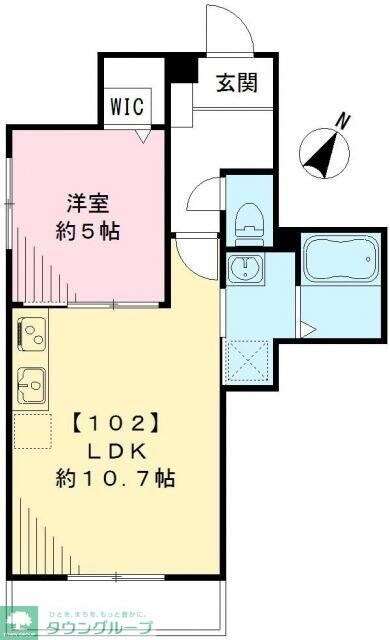 カーサ南久が原の物件間取画像