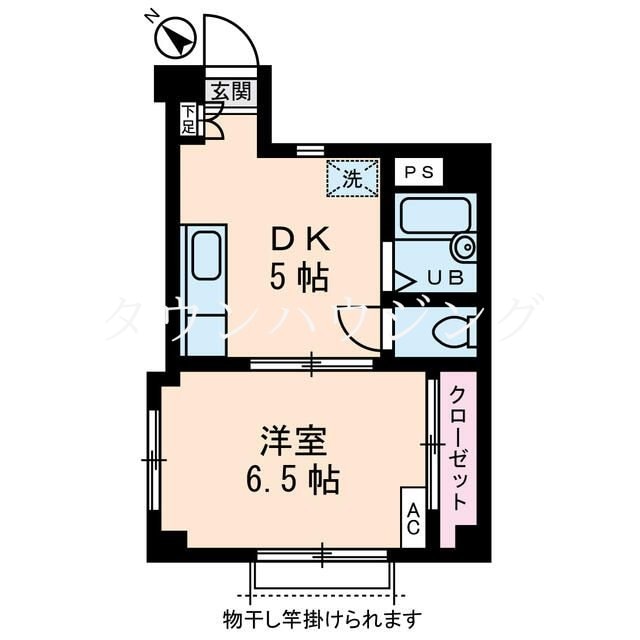 ドミール上池台の物件間取画像