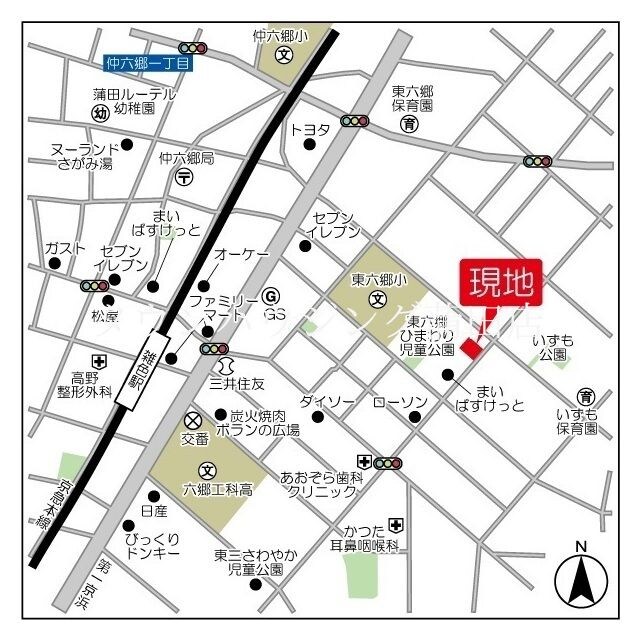 アルファコート東六郷の物件内観写真