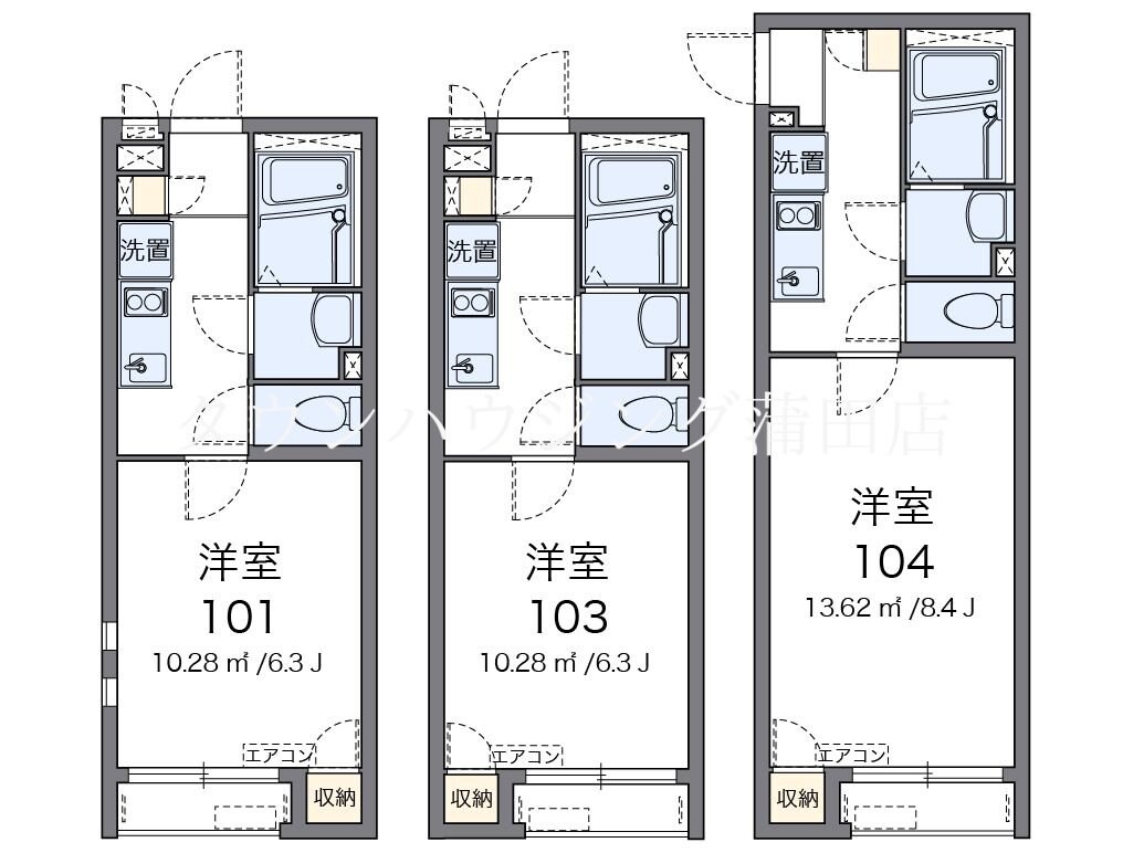 クレイノマグノリアの物件間取画像