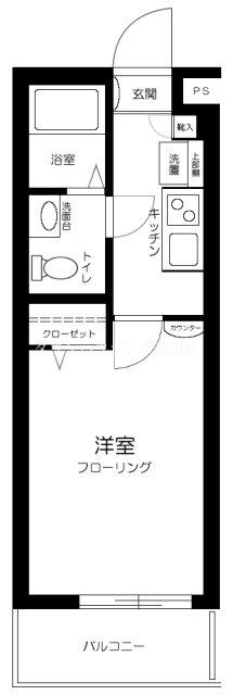 ＳＩＮ－Ｃｉｔｙ多摩川の物件間取画像