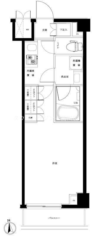 ルーブル大森西弐番館の物件間取画像