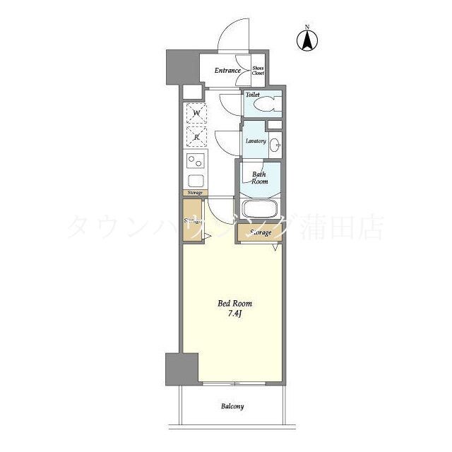 ＳＵＮＲＩＳＥ　ＯＭＯＲＩの物件間取画像