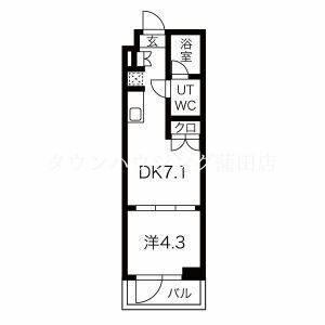 スパシエ洗足池の物件間取画像