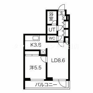 スパシエ洗足池の物件間取画像