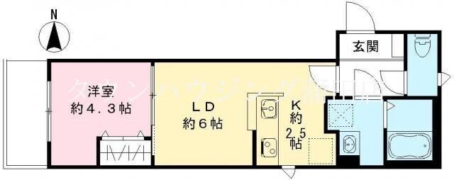 仮称　フィカーサ蒲田本町の物件間取画像