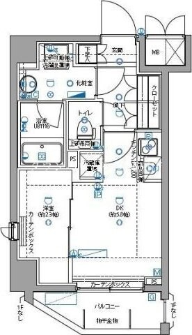 パティーナ大森の物件間取画像