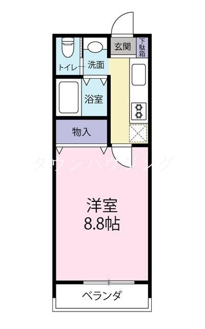 ラゾーナ多摩川の物件間取画像