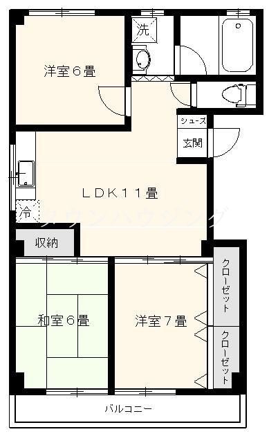 モアライフ大森の物件間取画像