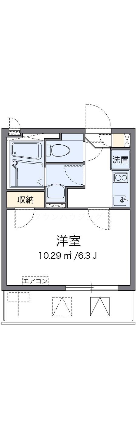 クレイノフローラ大森南の物件間取画像