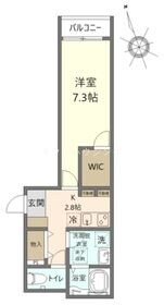 エクセラン仲六郷の物件間取画像