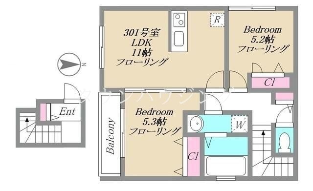 ｓｕｍｉｃａの物件間取画像