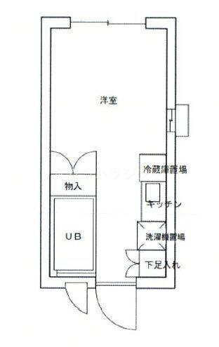 旗の台レヂデンスの物件間取画像