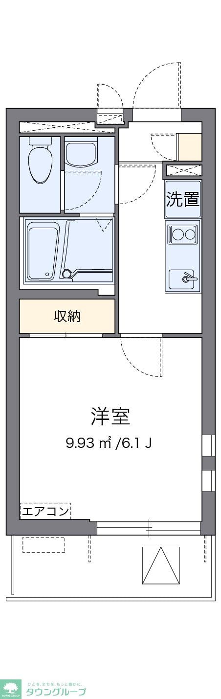 クレイノ南品川ハイツIIIの物件間取画像